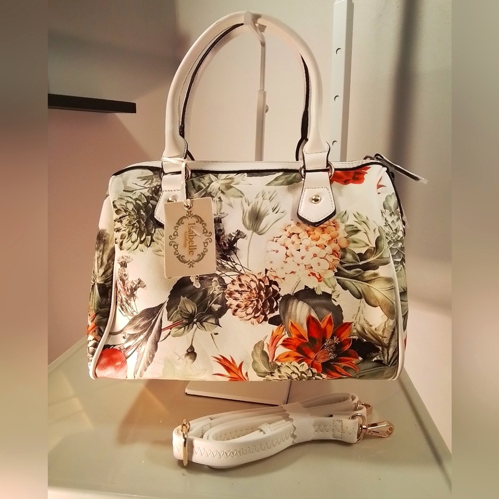 Isabella....floral hand bag
